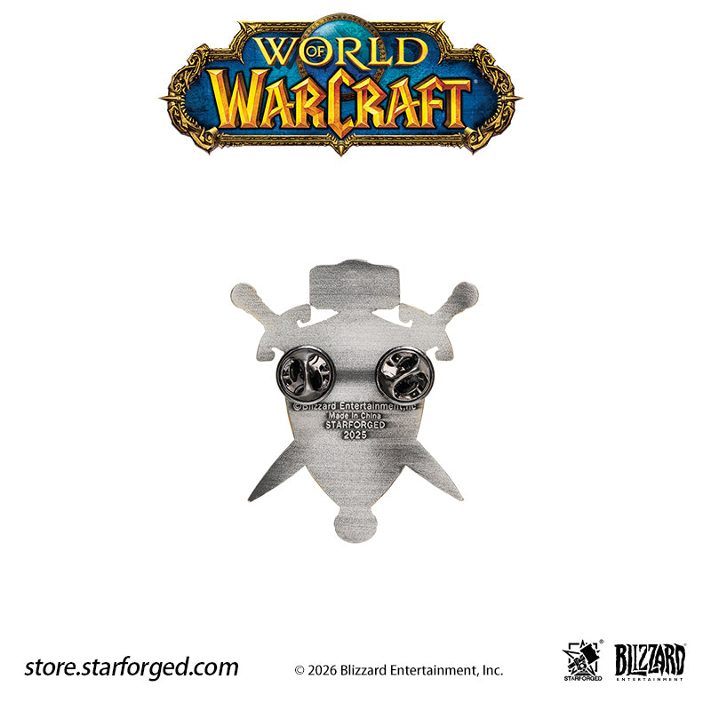 STARFORGED World of Warcraft Faction Badges | Men's Fashion Accessories | Officially Authorized | WOW Gifts