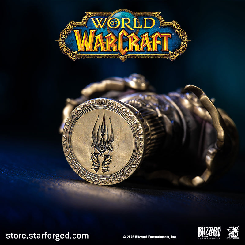 Starforged World of Warcraft Lich King Legendary Collector's Edition Wax Set Men's Fashion Accessories Officially Authorized