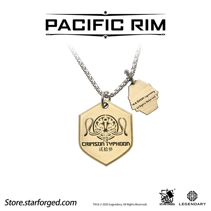 Starforged Pacific Rim “PPDC” Themed Pendant Men's Jewelry Accessories Movie Merchandise Officially Authorized