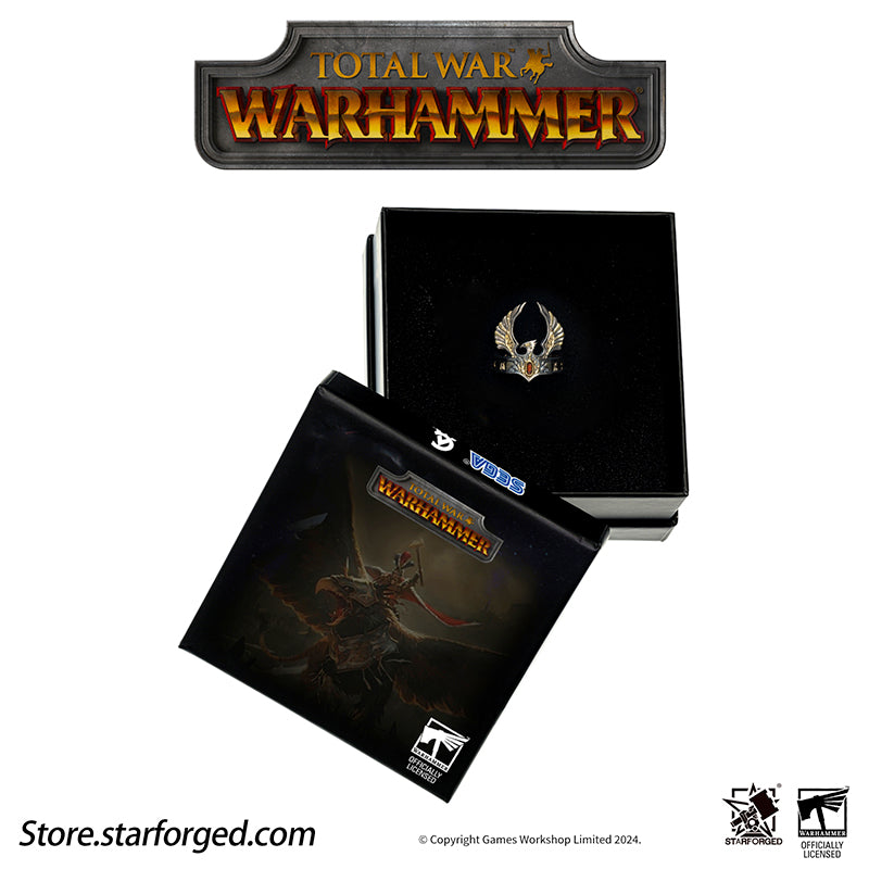 Starforged Warhammer The Old World Warhammer Fantasy Phoenix Crown Ring Men's Jewelry Accessories The original Phoenix Crown was forged in the age of Aenarion, crafted from the gold and gems of all ten kingdoms of Ulthuan. Yet it was the reckless and impulsive Caledor II who became the first—and last—Phoenix King to wear it into battle.After he fell in duel against the Dwarf High King Gotrek Starbreaker, the crown passed into the hands of the Dwarfs as a trophy of war. When Caradryel the Peacemaker ascended