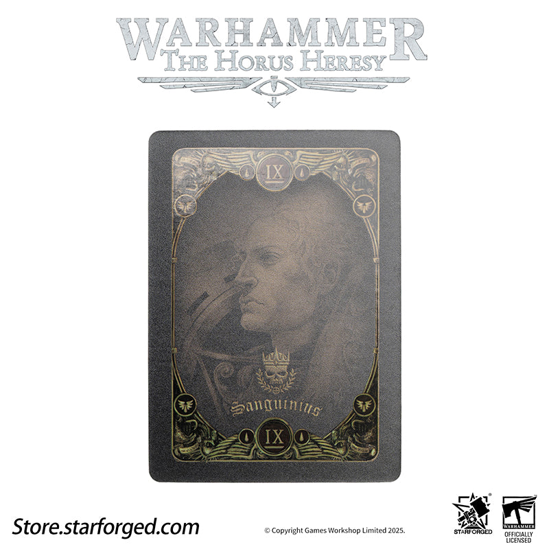 Starforged Warhammer 30K Blood Angels Sanguinius Wax Seal Set Men's Jewelry Accessories