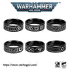 Starforged Warhammer 40K Orks & Fenrisian wolves Leagues of Votann Alloy Men's Ring