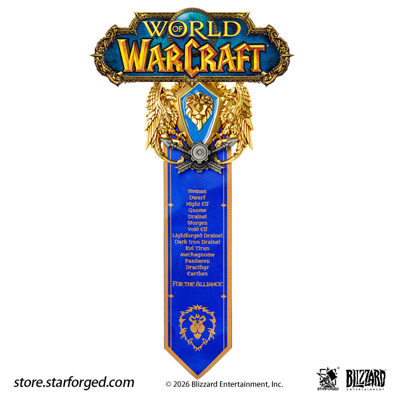 STARFORGED World of Warcraft Faction Metal Badges | Men's Fashion Accessories | Officially Authorized | WOW Gifts