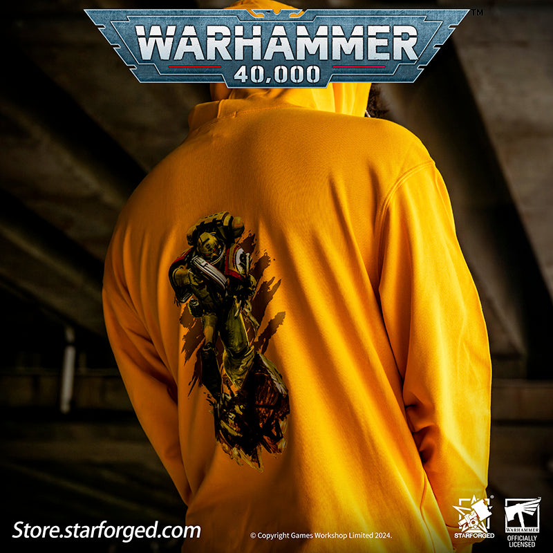 Starforged Warhammer 40K Honor Guard Series Themed Hoodie Space Marines 2 Men's Sweatshirts Other