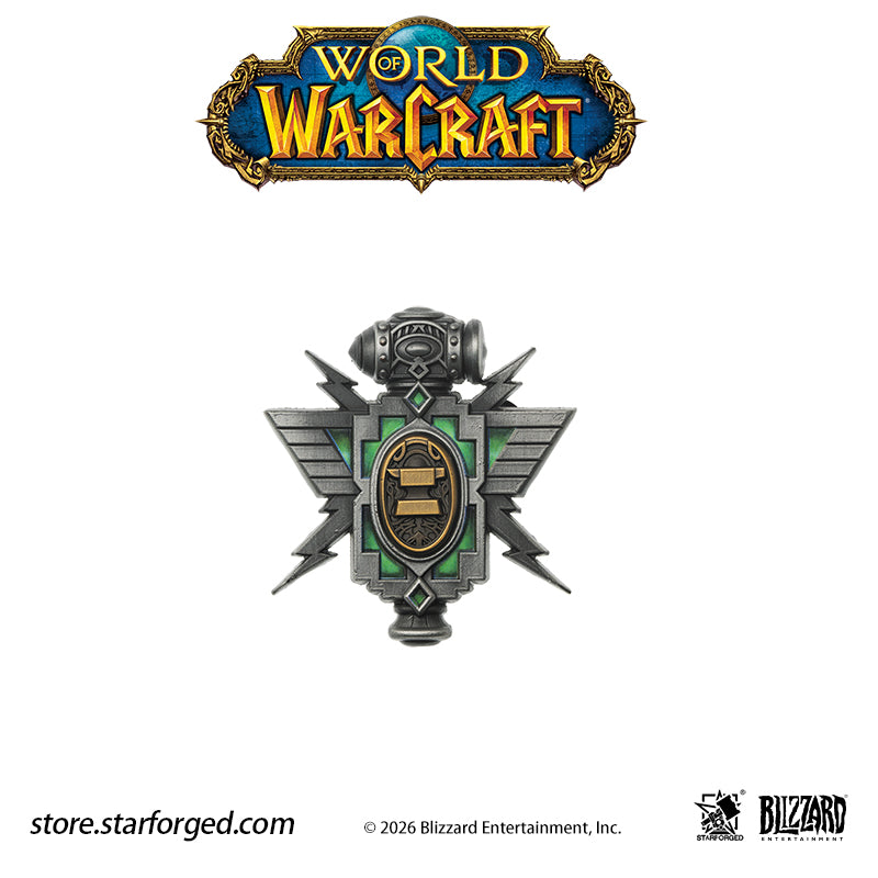 STARFORGED World of Warcraft Faction Badges | Men's Fashion Accessories | Officially Authorized | WOW Gifts