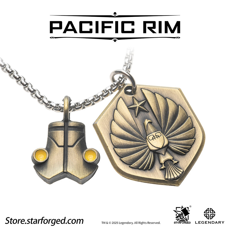 Starforged Pacific Rim “PPDC” Themed Pendant Men's Jewelry Accessories Movie Merchandise Officially Authorized