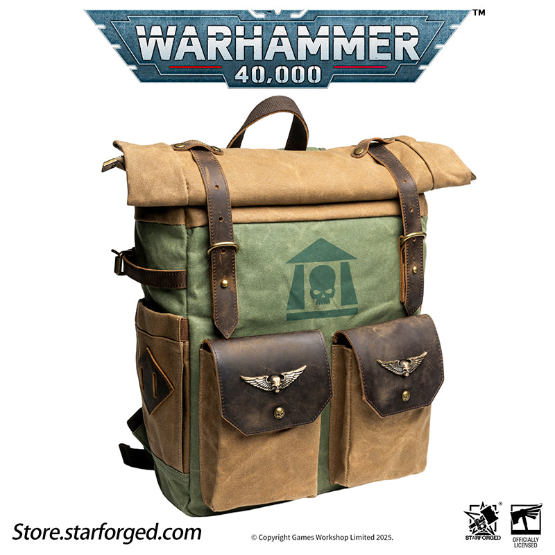 Starforged De Gloria Cadia Support Backpack MK.Ⅲ Warhammer 40k Cadian  Astra Militarum Men's Bag Other