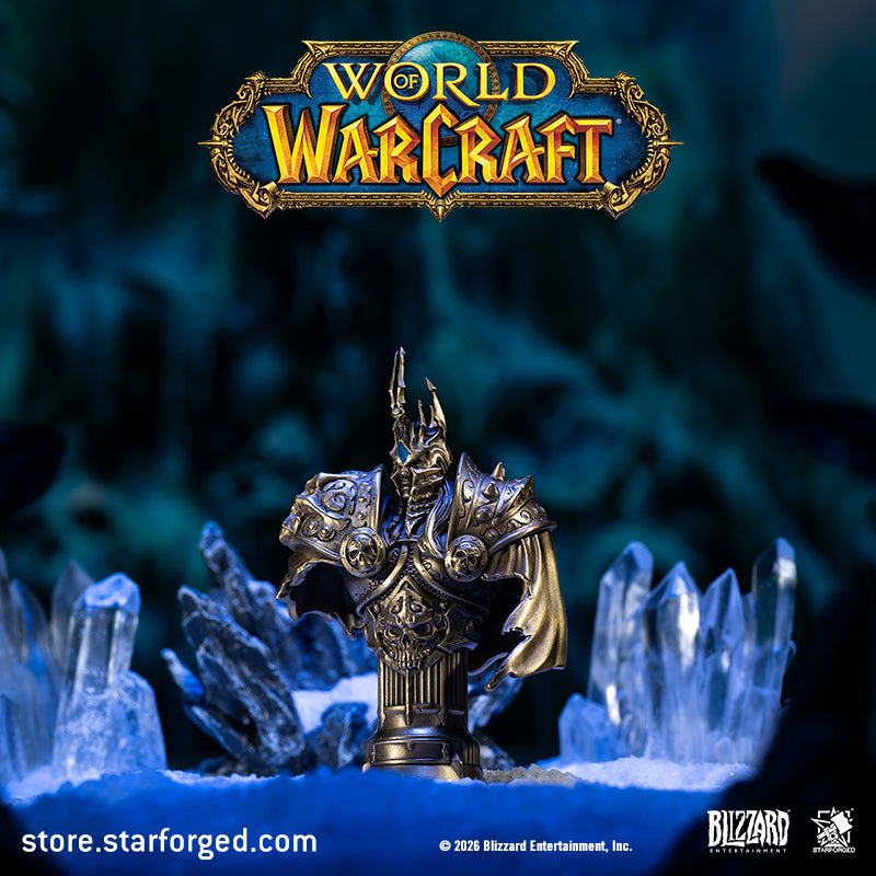 Starforged World of Warcraft Lich King Legendary Collector's Edition Wax Set Men's Fashion Accessories Officially Authorized