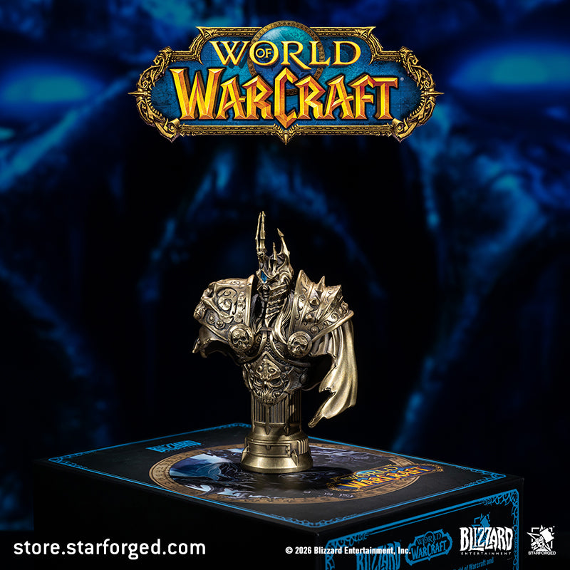 Starforged World of Warcraft Lich King Legendary Collector's Edition Wax Set Men's Fashion Accessories Officially Authorized