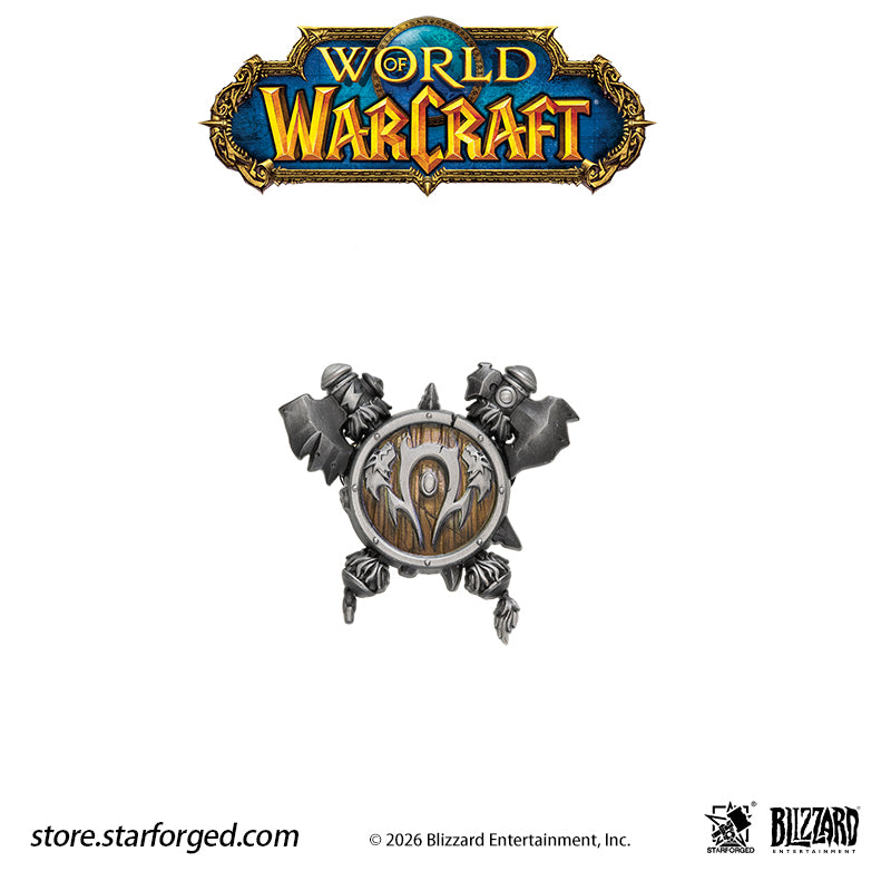 STARFORGED World of Warcraft Faction Badges | Men's Fashion Accessories | Officially Authorized | WOW Gifts