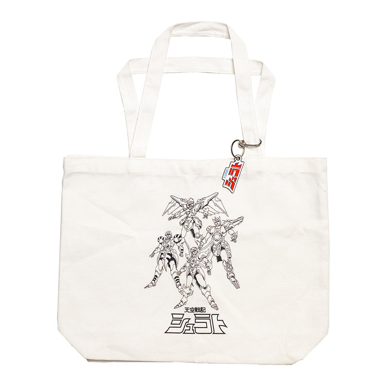 Starforged TenKuu Senki Shurato Hachibushu Canvas Tote Offical Licensed Anime Collectible Gift