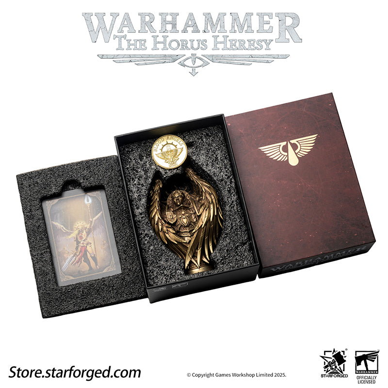 Starforged Warhammer 30K Blood Angels Sanguinius Wax Seal Set Men's Jewelry Accessories