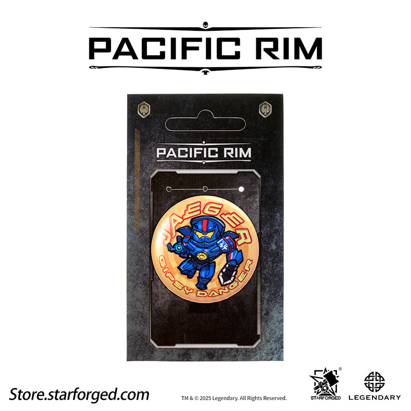 Starforged Pacific Rim Pin Badge Set Men's Accessories Official License
