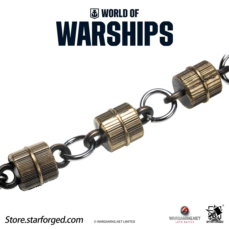 Starforged World of Warships WOWS Battleship World Bullet Launch Keychain Game Peripherals Wargaming License