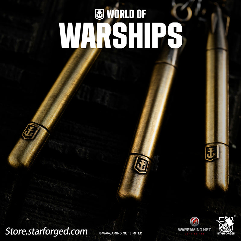 Starforged World of Warships WOWS Torpedo Keychain Game Peripherals Wargaming License