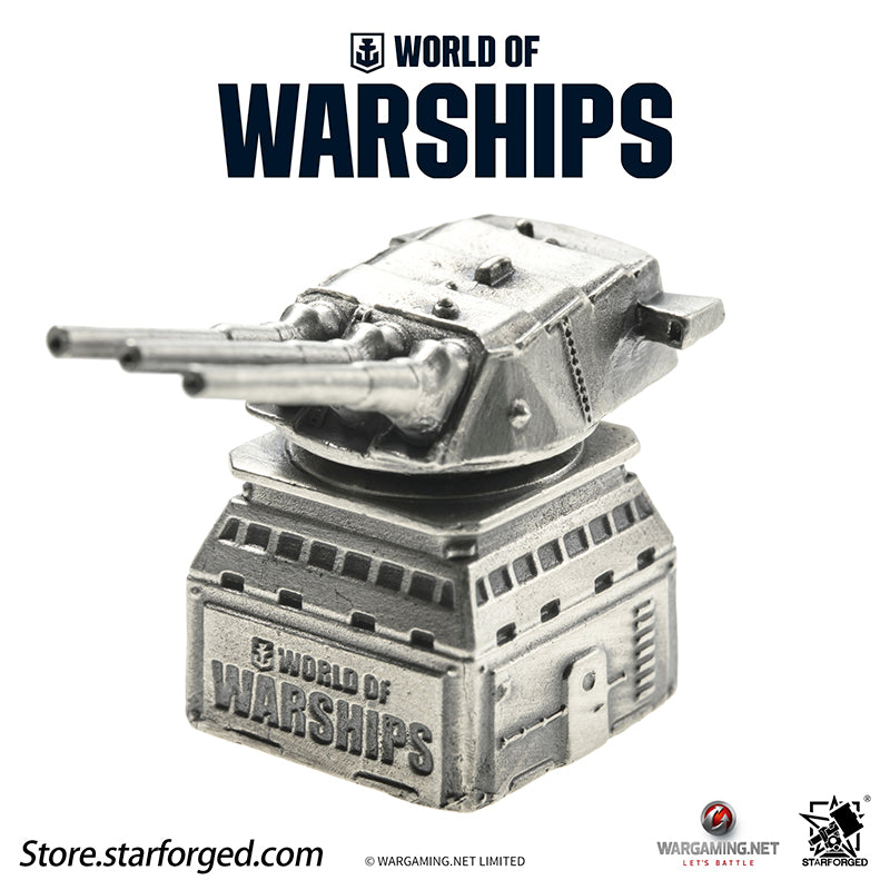 Starforged World of Warships Armament Turret Keyboard Keycaps Game Peripherals Official Authorization
