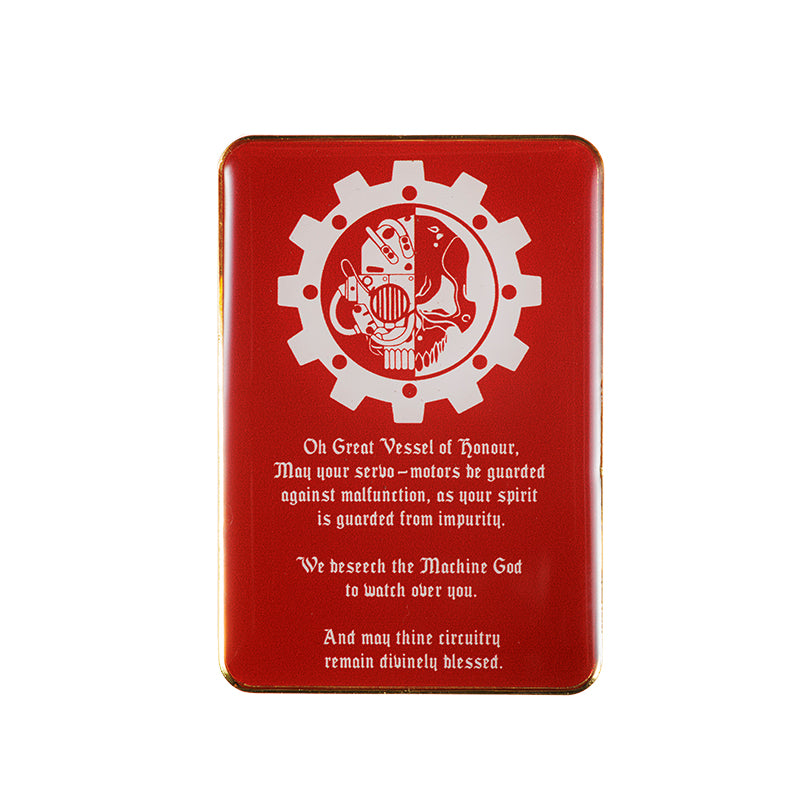 Starforged  Adeptus Mechanicus STC Pin Badge Refrigerator magnet Warhammer 40000 Brooch Other