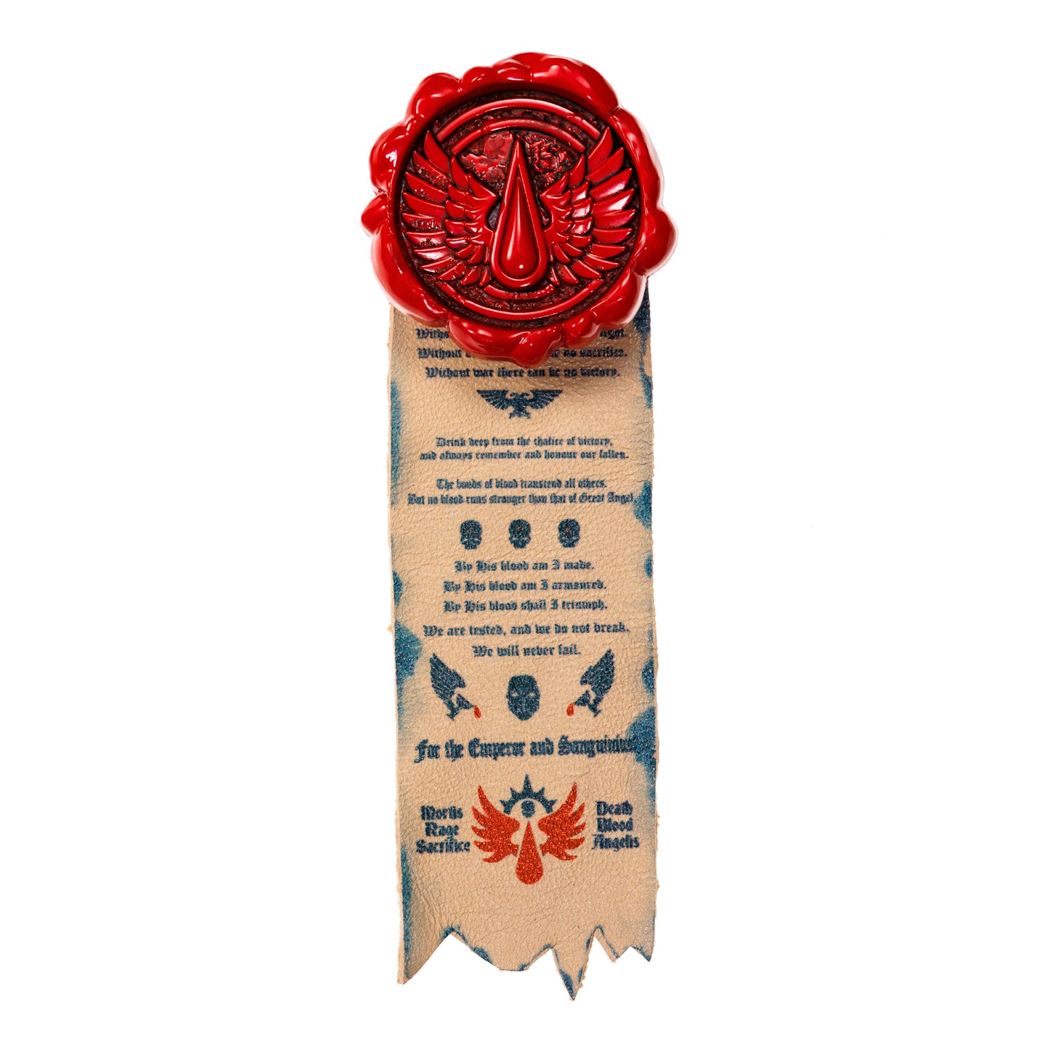 Warhammer 40K Blood Angels Purity Seals Sanguinius Blood Emblem Starforged