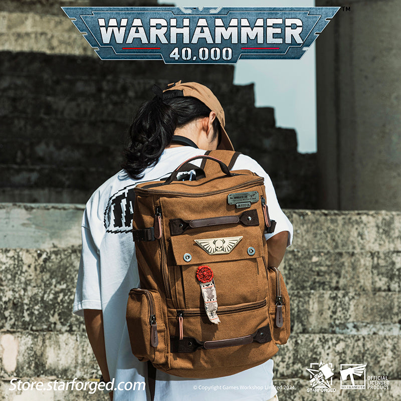 Starforged Astra Militarum Death Korps of Krieg Siege Regiment BackPack Warhammer 40K Computer Bag  other