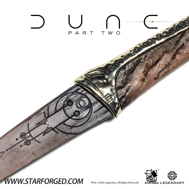 Starforged Dune II  Sandworm Teeth Crysknife Atreides Movie Peripheral Props Restored to Original Authorized Version Other