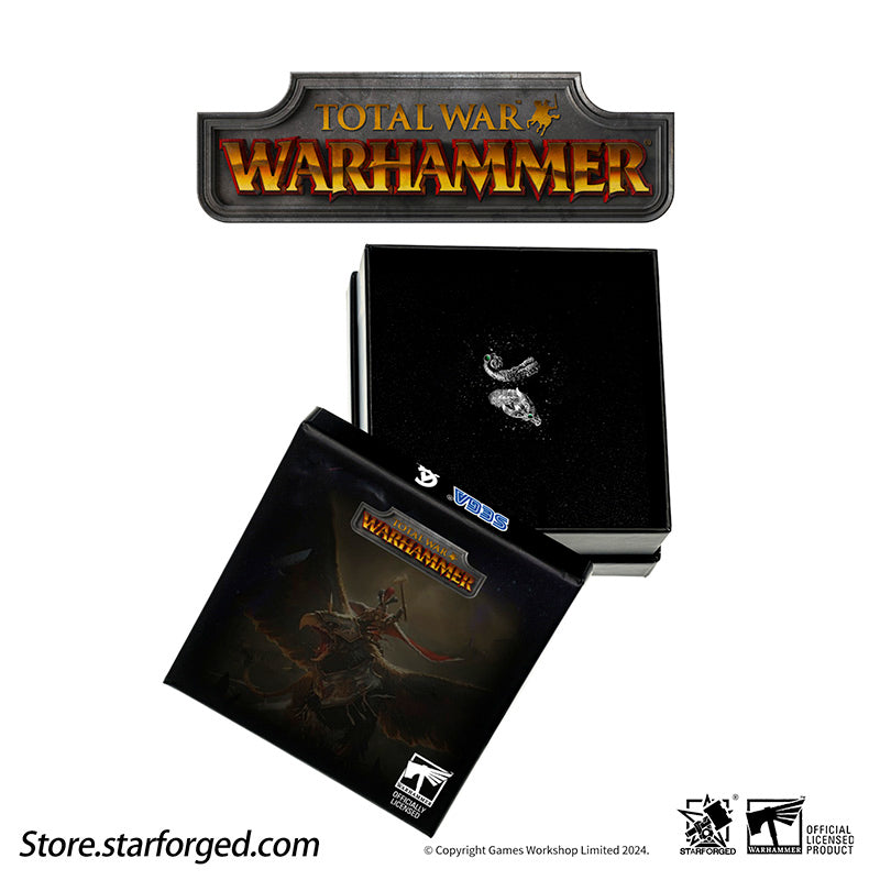 Starforged  Total War Warhammer III Dragons of Cathay  Zhao Ming & Miao Ying Dragon Ring Game Peripherals Set