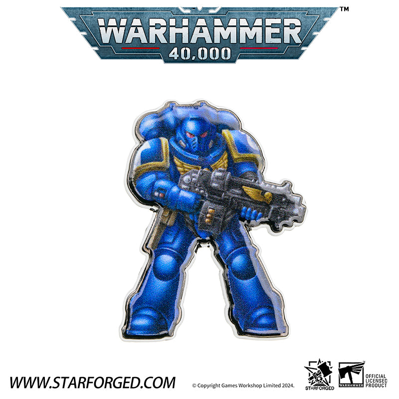 Starforged Warhammer 40K Primaris Space Marines PSM Chapter Pin Badge Refrigerator Magnet Other