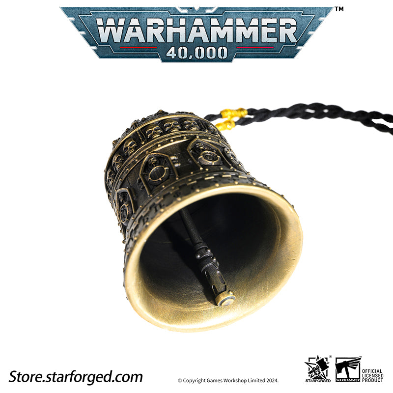 Starforged Warhammer 40K Domination Bell of Ominissah Adeptus Mechanicus Copper Pendant Other