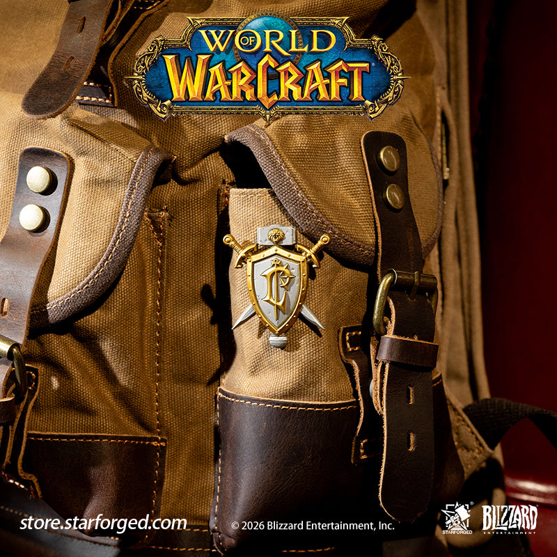 STARFORGED World of Warcraft Faction Badges | Men's Fashion Accessories | Officially Authorized | WOW Gifts On the ancient and mysterious planet of Azeroth, countless races live side by side.  Humans, Orcs, Blood Elves, Night Elves, Tauren, Trolls, and many more...  Across this vast continent, they have built civilizations of their own, each writing their own legendary tales.  But you...  Do you still remember why you chose that particular race in the first place? 