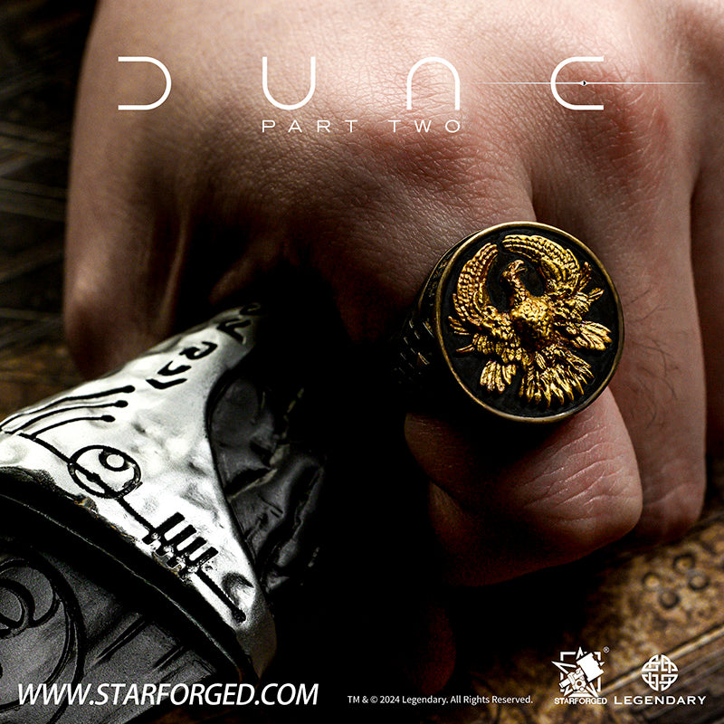 Starforged Dune II Paul Atreides Signet Ring of House Atreides The One ...