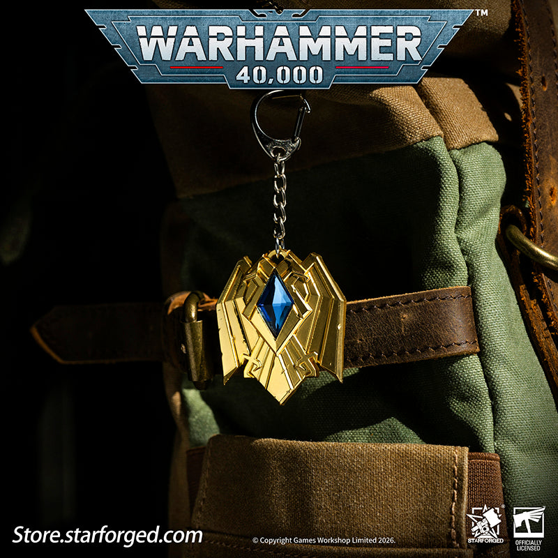 Starforged Warhammer 40K Space Marines Adeptus Custodes Signat Extremis Key Chain Men's Fashion Jewelry As the guardians of the Throne, the Adeptus Custodes decide who may enter the Emperor's throne room, and when. This is their supreme authority on Terra. These guardians are the mightiest warriors of humanity.To the Space Marines, they hold a significance akin to that which the transhuman warriors hold to ordinary Guardsmen—an elite caste so elevated that their raw power and will are utterly insurmountable