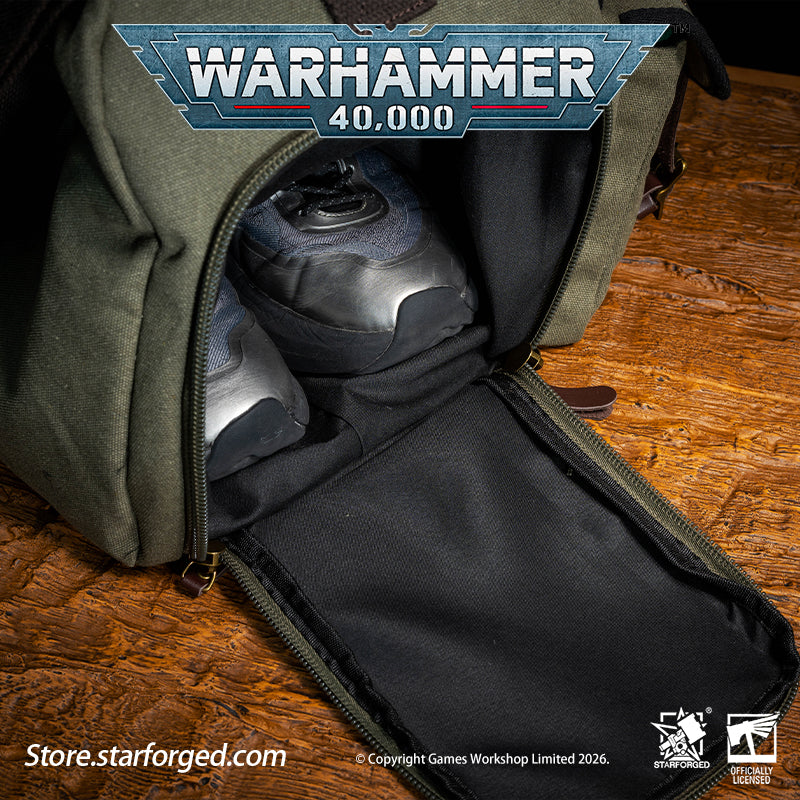 Starforged Warhammer 40K Imperial of Man Astra Militarum Traveler Bag Warhammer Fashion Accessories Gift