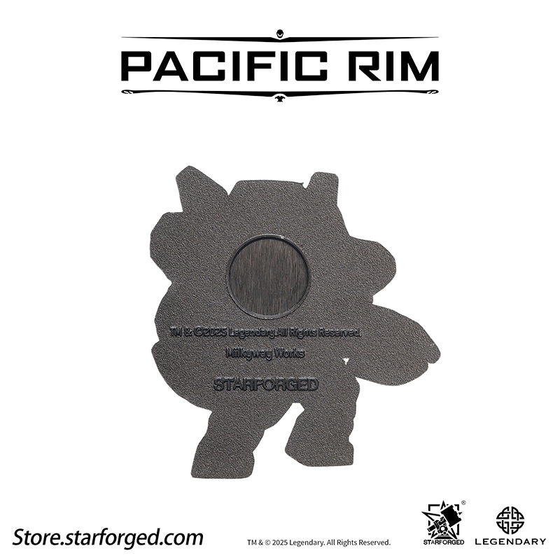 Starforged Pacific Rim Refrigerator Magnet Set Men's Accessories Official License Deep beneath the Pacific Ocean, a cross-dimensional rift known as the "Breach" appeared, connecting our world to a parallel universe. From its depths emerged the first Kaiju—a colossal creature that rose from the sea and laid waste to San Francisco and surrounding coastal cities. Humanity’s conventional military efforts to stop the monster ended in failure, and though the Kaiju was eventually killed with a nuclear strike, the 