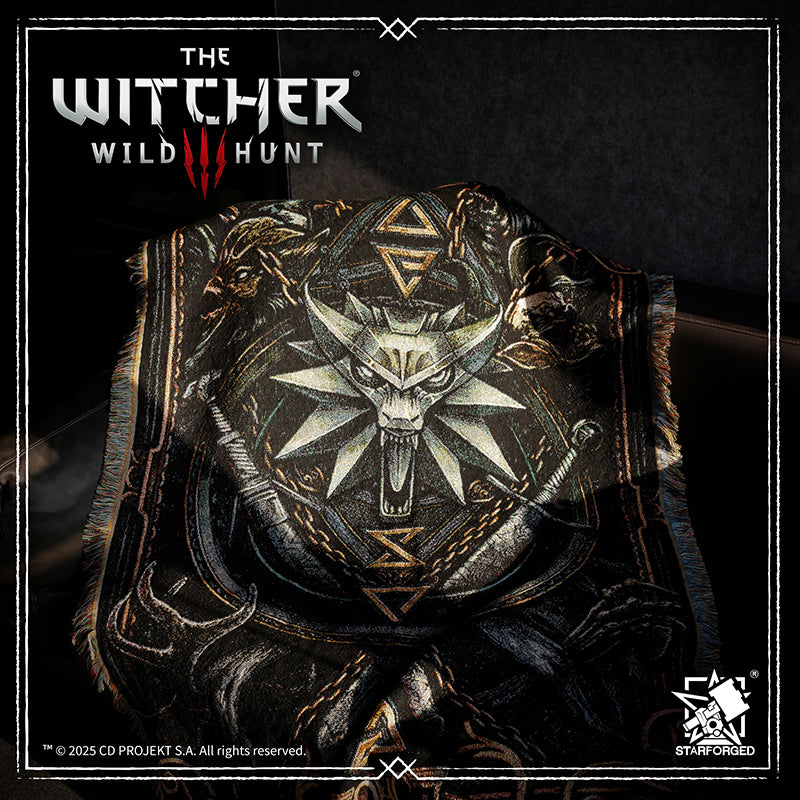 Starforged The Witcher 3: Wild Hun Witcher 3 Themed Blanket: The Protection of Kaer Morhen Game Merchandise Officially Authorized