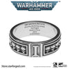 Starforged Insignia Aquilon Imperium of Man Warhammer Imperial Aquila Ring Silver