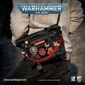 Starforged Warhammer 40K Space Marins Astartes Tatical Bike Travel Bag