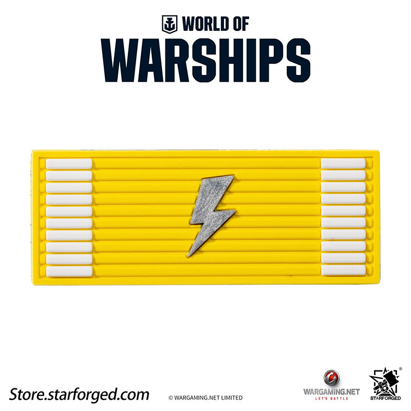 Starforged World of Warships  Game Damage Counting Logo Velcro Men's Accessories Other
