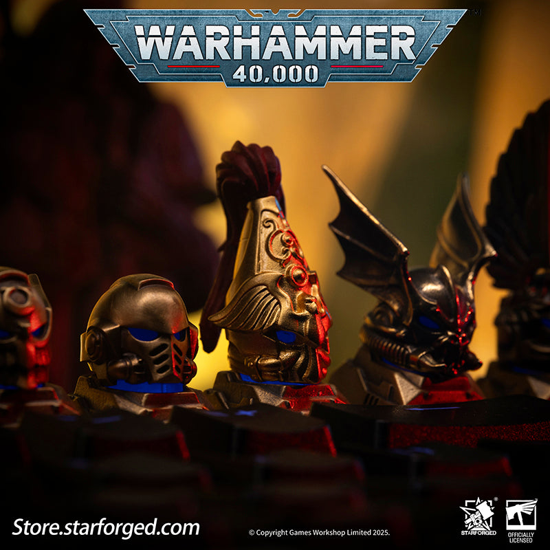 Starforged Warhammer 40K Space Marine Keycaps Men's Accessories Birthday Gift Other Across the vast tapestry of the 41st Millennium, the distinct battle helms of Space Marine Chapters stand as iconic beacons of Warhammer's artistic legacy. From the ubiquitous MK6 Corvus and MK10 Gravis patterns to the specialized designs of elite formations like the Deathwing Companions, each helmet embodies millennia of martial tradition - their silhouettes instantly recognizable to faithful servants of the Imperium.++Wher