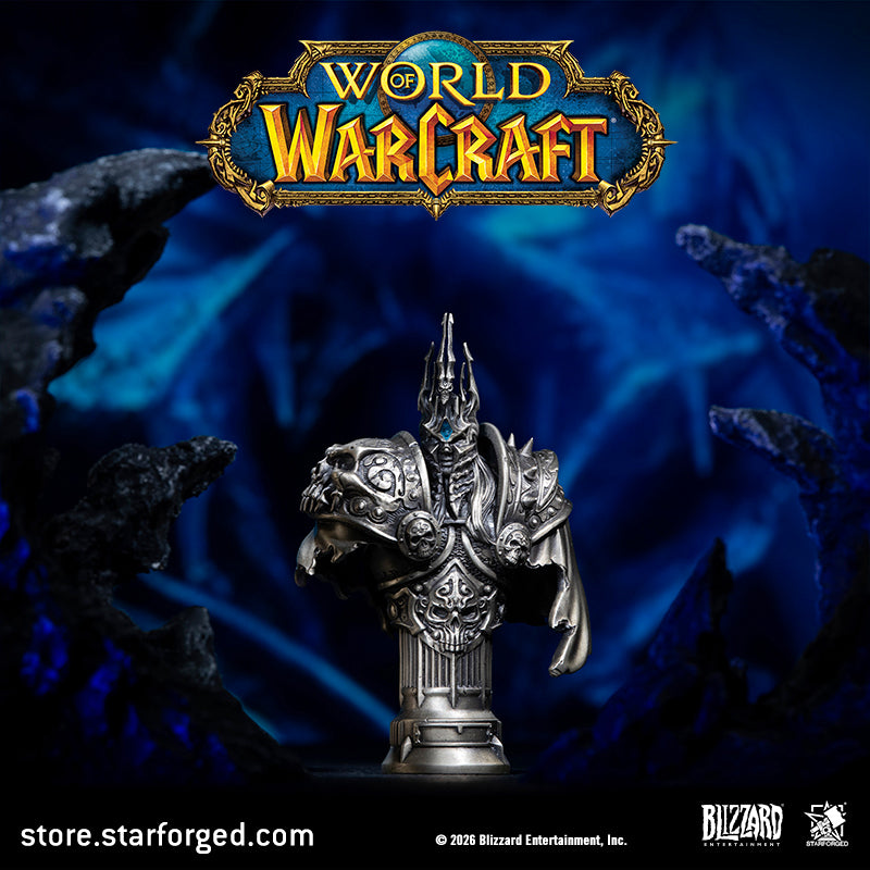 Starforged World of Warcraft Lich King Legendary Collector's Edition Wax Set Men's Fashion Accessories Officially Authorized
