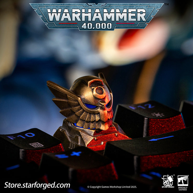 Starforged Warhammer 40K Space Marine Keycaps Men's Accessories Birthday Gift Other Across the vast tapestry of the 41st Millennium, the distinct battle helms of Space Marine Chapters stand as iconic beacons of Warhammer's artistic legacy. From the ubiquitous MK6 Corvus and MK10 Gravis patterns to the specialized designs of elite formations like the Deathwing Companions, each helmet embodies millennia of martial tradition - their silhouettes instantly recognizable to faithful servants of the Imperium.++Wher