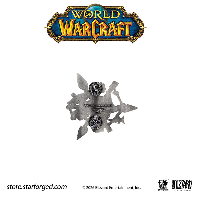 STARFORGED World of Warcraft Faction Badges | Men's Fashion Accessories | Officially Authorized | WOW Gifts