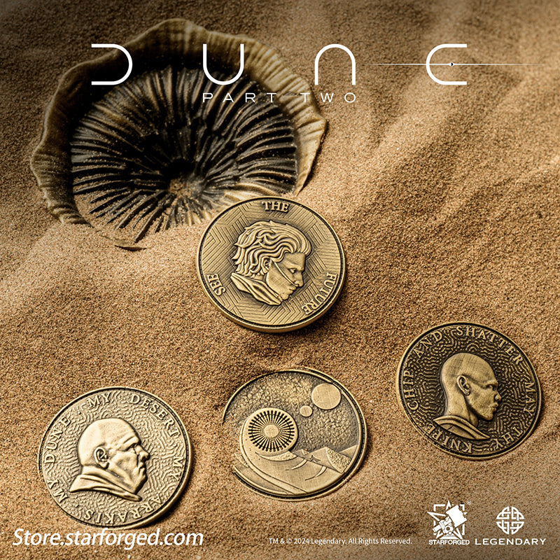 Starforged Dune II House Paul Atreides & Feyd-Rautha Harkonnen Commemorative Coins Other