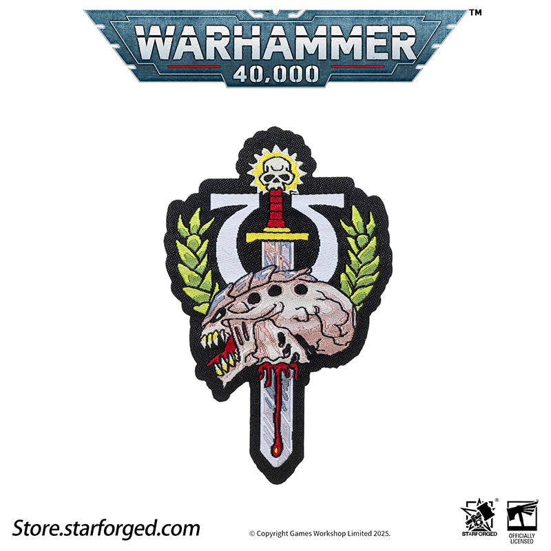 Starforged Warhammer 40K Adepta Sororitas Defenders of Terra Honor Patch Collection Men's Gift Accessories