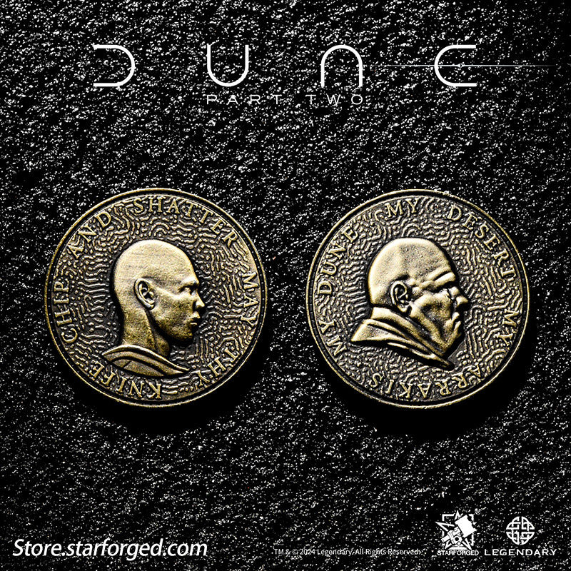 Starforged Dune II House Paul Atreides & Feyd-Rautha Harkonnen Commemorative Coins Other