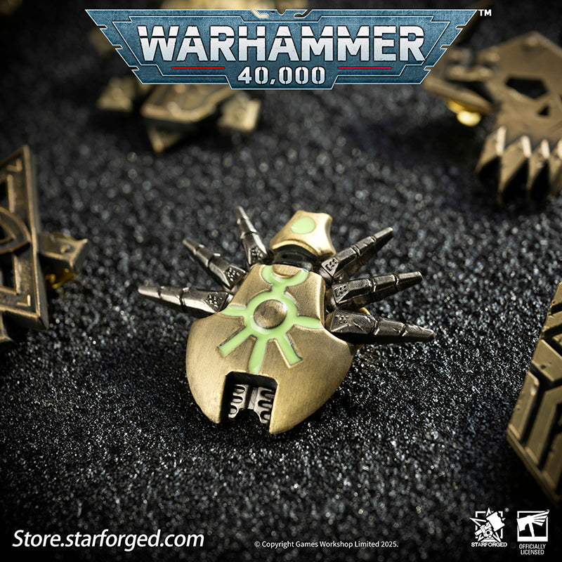 Starforged Warhammer 40K Xenos Faction Pin Collection Pin Badge Men's Fashion Jewelry