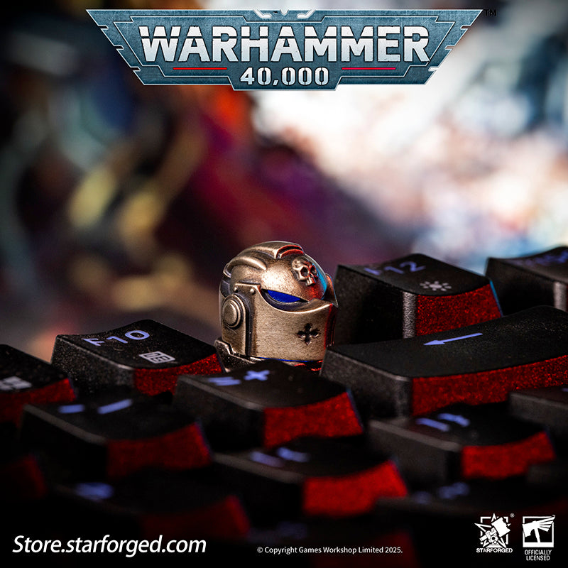 40k Multi Key Starforged Warhammer 40K Space Marine Keycaps Keyboard Cap Birthday Gi