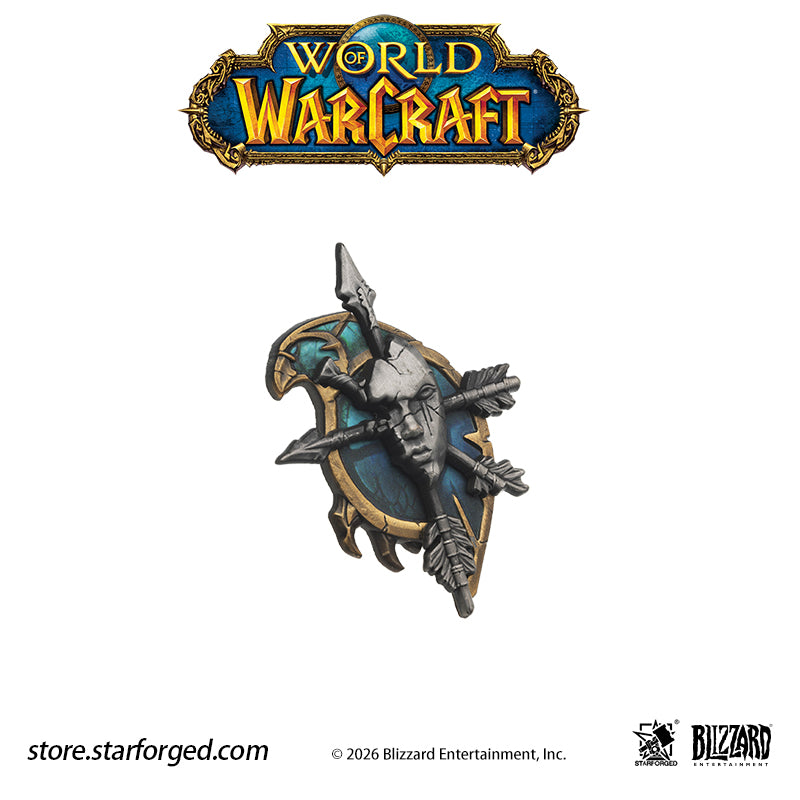 STARFORGED World of Warcraft Faction Badges | Men's Fashion Accessories | Officially Authorized | WOW Gifts