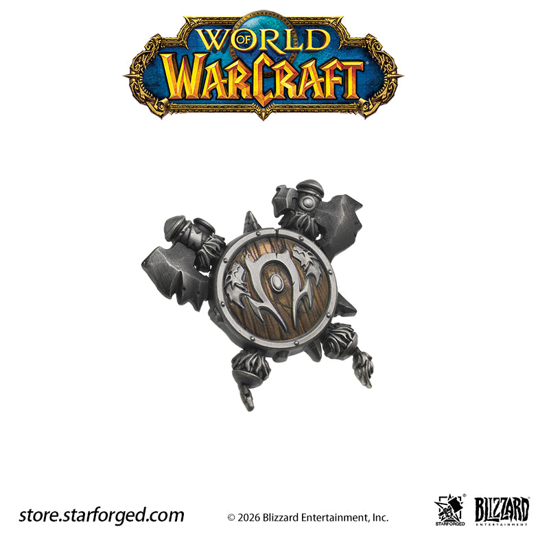 STARFORGED World of Warcraft Faction Badges | Men's Fashion Accessories | Officially Authorized | WOW Gifts