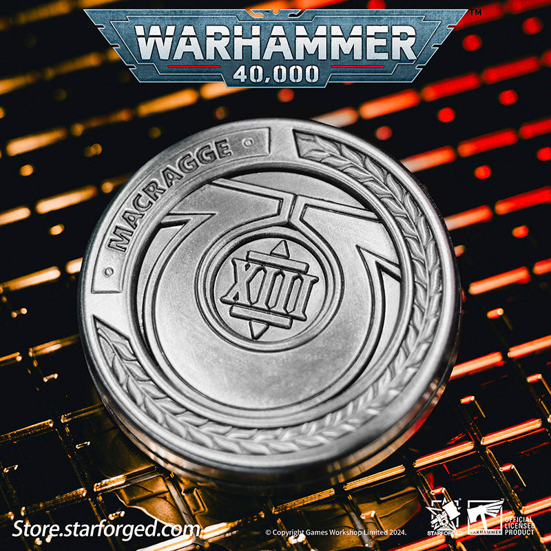 Warhammer 40K Ultramarine PAX Ultramar Collector Coin other Starforged