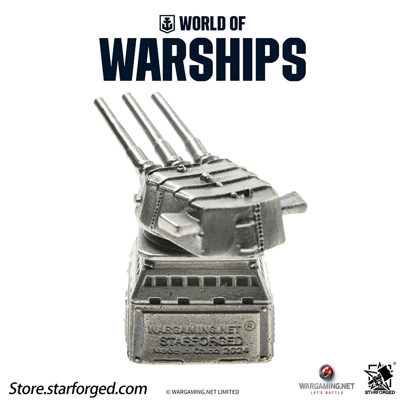 Starforged World of Warships Armament Turret Keyboard Keycaps Game Peripherals Official Authorization