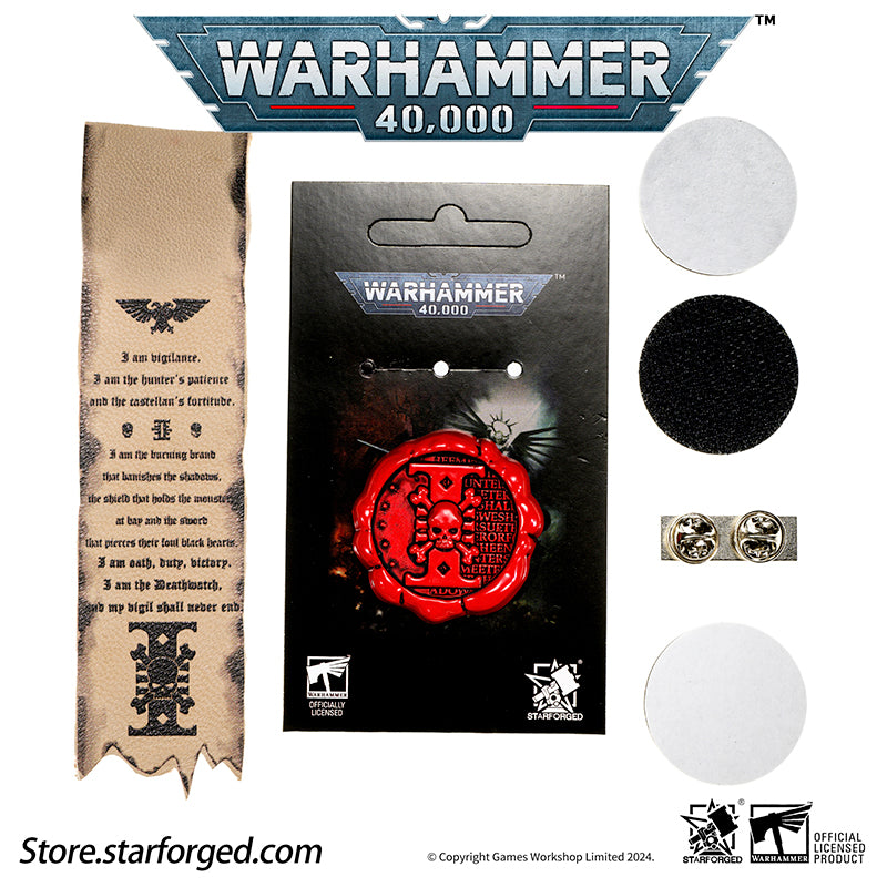 Starforged  Warhammer 40K Purity Seals Salamanders & Deathwatch  White Scars 2024 Set